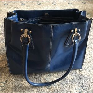 Blue Liz Claiborne Handbag